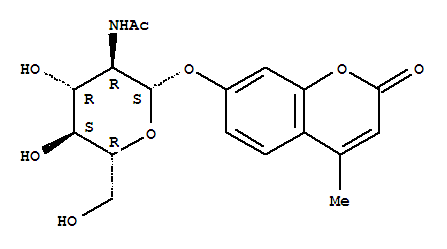 4-甲基傘形酮-2-乙酰氨基-2-脫氧-β-D-吡喃葡萄糖苷