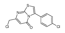 7-(chloromethyl)-3-(4-chlorophenyl)-[1,3]thiazolo[3,2-a]pyrimidin-5-one
