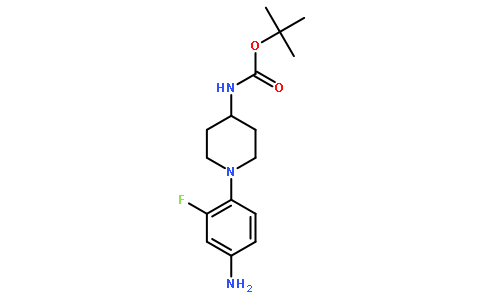 (1-(4-氨基-2-氟苯基)哌啶-4-基)氨基甲酸叔丁酯