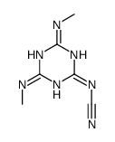 [4,6-bis(methylamino)-1,3,5-triazin-2-yl]cyanamide