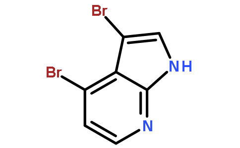 3,4-二-溴-7-氮雜吲哚