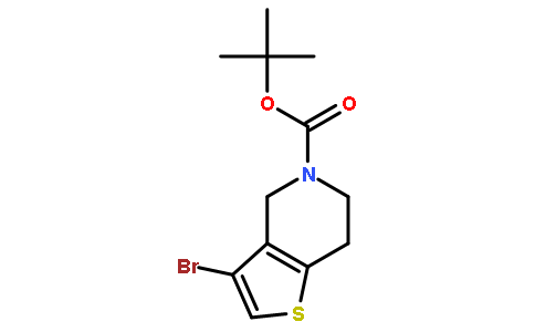 3-溴-6,7-二氢噻吩并[3,2-c]吡啶-5(4H)-羧酸叔丁酯