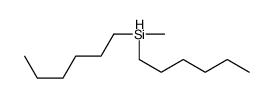 dihexyl(methyl)silane