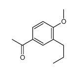 1-(4-methoxy-3-propylphenyl)ethanone