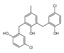 2,6-bis[(5-chloro-2-hydroxyphenyl)methyl]-4-methylphenol