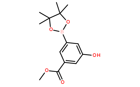 3-羥基-5-(甲氧基羰基)苯硼酸頻那醇酯