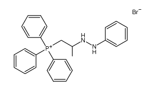 (triphenyl)[2-(2-phenylhydrazino)propyl]phosphonium bromide