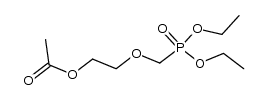 2-((diethoxyphosphoryl)methoxy)ethyl acetate