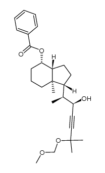 (22R)-des-A,B-8β-(benzoyloxy)-25-[(methoxymethyl)oxy]cholest-23-yn-22-ol