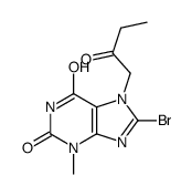 8-bromo-3-methyl-7-(2-oxobutyl)purine-2,6-dione