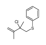 (2-chloro-2,3-dimethylbut-3-enyl)sulfanylbenzene