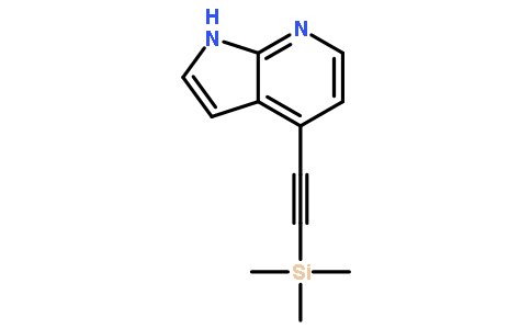 4-((三甲基甲硅烷基)乙炔)-1H-吡咯并[3,2-b]吡啶