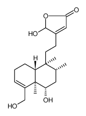 6alpha,16,18-三羟基克罗-3,13-二烯-15,16-内酯对照品(标准品) | 1017233-48-5