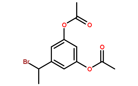 1-(3,5-二乙酰氧基苯基)溴乙烷
