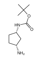 (1S,3R)-1-(Boc-氨基)-3-氨基環戊烷