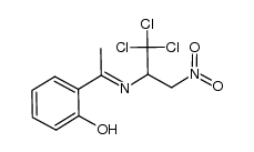 (E)-1,1,1-trichloro-3-nitro-N-[1-(2-hydroxyphenyl)ethylidene]propan-2-amine