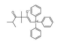 3,3,5-trimethyl-1-(triphenyl-λ5-phosphanylidene)-hexane-2,4-dione