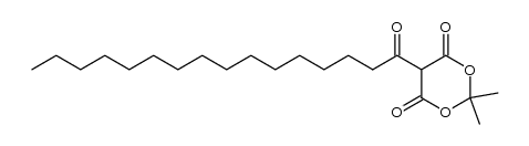 2,2-dimethyl-5-palmitoyl-1,3-dioxane-4,6-dione