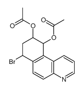 (10-acetyloxy-7-bromo-7,8,9,10-tetrahydrobenzo[f]quinolin-9-yl) acetate