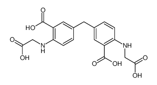 5-[[3-carboxy-4-(carboxymethylamino)phenyl]methyl]-2-(carboxymethylamino)benzoic acid