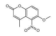 6-methoxy-4-methyl-5-nitrochromen-2-one