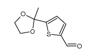 5-(2-methyl-[1,3]dioxolan-2-yl)-thiophene-2-carbaldehyde
