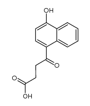 4-(4-hydroxy-[1]naphthyl)-4-oxo-butyric acid