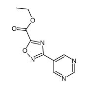 Ethyl 3-(5-pyrimidinyl)-1,2,4-oxadiazole-5-carboxylate