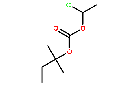 碳酸,  1-氯乙基 1,1-二甲基丙基酯
