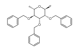 6-deoxy-2,3,4-tri-O-benzyl-α-L-mannopyranosyl fluoride
