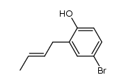 4-bromo-2-(trans-2-butenyl)phenol