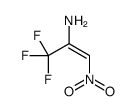 3,3,3-trifluoro-1-nitroprop-1-en-2-amine