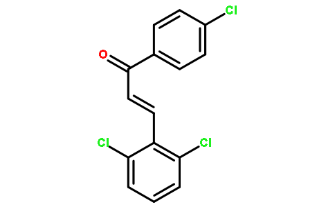 2-丙烯-1-酮,  1-(4-氯苯基)-3-(2,6-二氯苯基)-