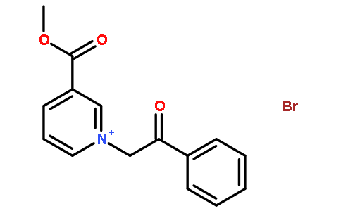 methyl 1-phenacylpyridin-1-ium-3-carboxylate