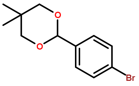 1,3-二噁烷,  2-(4-溴苯基)-5,5-二甲基-