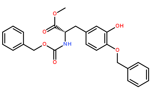 3-羟基-N-[苄氧羰基]-O-(苄基)-L-酪氨酸甲酯