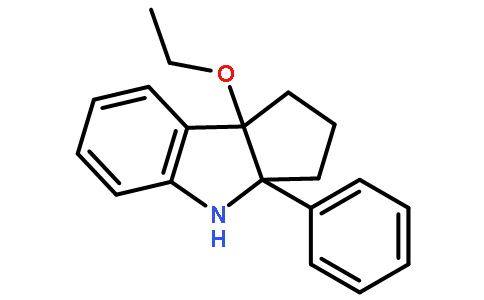 8b-ethoxy-3a-phenyl-1,2,3,4-tetrahydrocyclopenta[b]indole