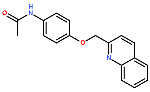 N-[4-(2-喹啉甲氧基)苯基]乙酰胺