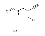 N-(2-Cyano-3-hydroxy-2-propenyl)formamide Monosodium Salt