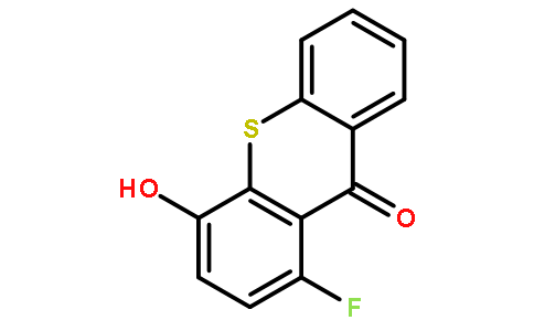 1-fluoro-4-hydroxythioxanthen-9-one