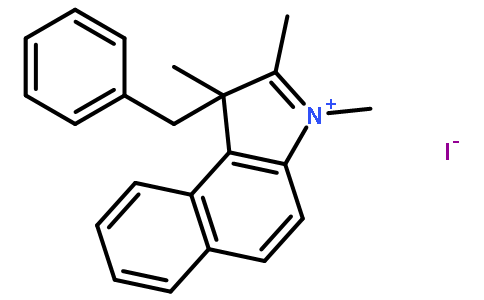 1,2,3-三甲基-1-芐基-1H-苯并[E]吲哚碘化物