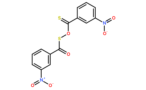 S-(3-nitrobenzoyl)sulfanyl 3-nitrobenzenecarbothioate