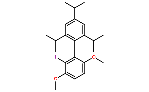 2-碘-3,6-二甲氧基-2,4,6-三異丙基聯苯