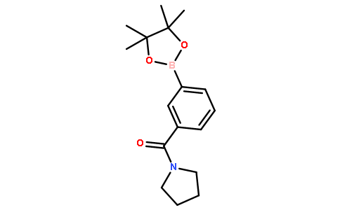 3-(吡咯烷-1-羰基)苯硼酸頻哪酯,97%