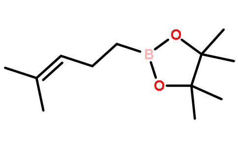 4,4,5,5-四甲基-2-(4-甲基戊-3-烯-1-基)-1,3,2-二氧硼杂环戊烷