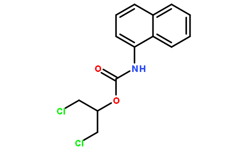 1,3-dichloropropan-2-yl N-naphthalen-1-ylcarbamate