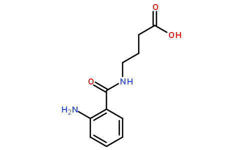 4-[(2-aminobenzoyl)amino]butanoic acid