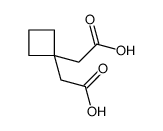 2-[1-(carboxymethyl)cyclobutyl]acetic acid