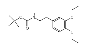 [2-(3,4-diethoxyphenyl)ethyl]carbamic acid tert-butyl ester