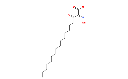 methyl 2-hydroxyimino-3-oxooctadecanoate